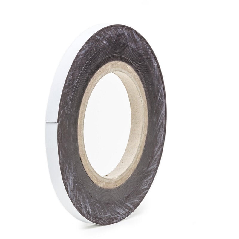 Certeo - frankel kaiserkraft, Etiquette magnétique en rouleaux, blanc,