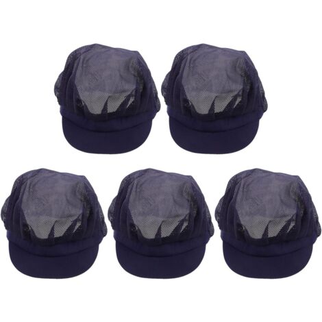 Lot de 5 toques de cuisine ajustables en maille respirante, idéales pour