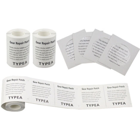 Lot de 5 TPU Tape Transparent Tenacious Flex Corrige la Réparation des Autocollants pour Les Tentes de Camping, Sacs à Dos, Auvents, Canots Pneumatiques et Matelas Gonflables 7 × 7cm