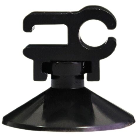 Lot de 5 ventouses double face pour chauffage d'aquarium, compatibles avec les tuyaux d'air comprimé et les pompes à oxygène.