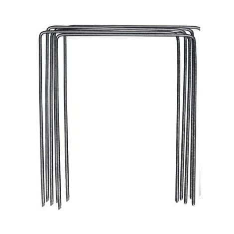 Lot de 50 agrafes pour toile de paillage 25 cm