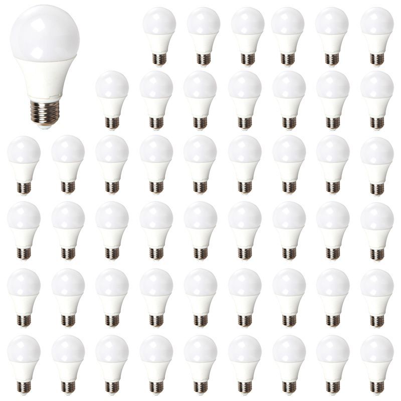 Lot de 50 Ampoules led E27 A60 8,5W V-tac VT-2099 - 200 ° - Blanc chaud - 3000K