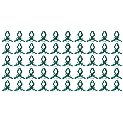 Lot de 50 attaches pour plantes grimpantes, idéales pour treillis, tomates, jardin et vignes - un cadeau parfait pour les hommes.