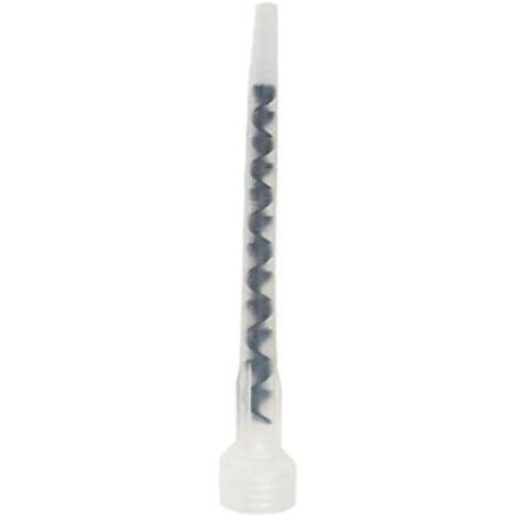 Lot de 50 canules mélangeuses pour scellement chimique – Application précise de résine – Vendu à l'unité – Pour béton armé et bois dur – Batifix
