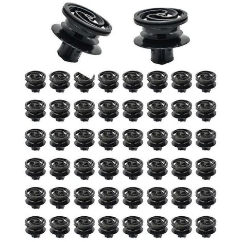 Lot de 50 clips pour panneaux de porte, fixation sécurisée pour réparation intérieure auto.