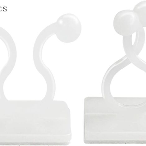 Lot de 50 clips pour plantes, autocollants pour plantes de jardin