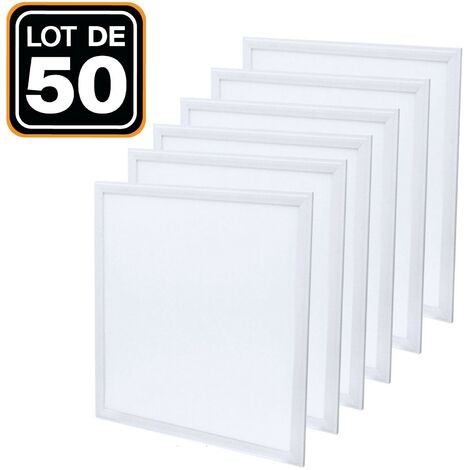 Dalle faux plafond 600 X 600 blanche 3 mm brillante lavable