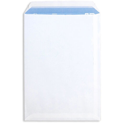 Lot de 50 Enveloppes blanches C4 sans fenêtre gamme courrier+