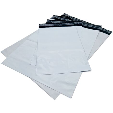 Lot de 50 Enveloppes, Pochettes 400 x 500 mm en plastique opaque indéchirables