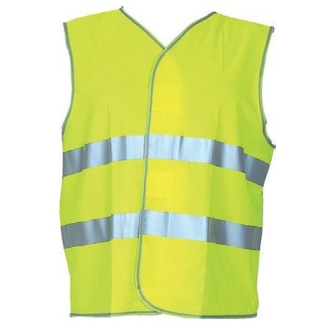 Lot De 50 Gilets Jaunes Fluo à Bandes Réfléchissantes Taille Xl