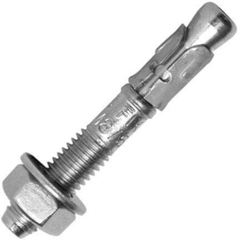 Lot De 50 Goujons À Bague À Expansion Acier Spit, Diam.8 X L.55 Mm