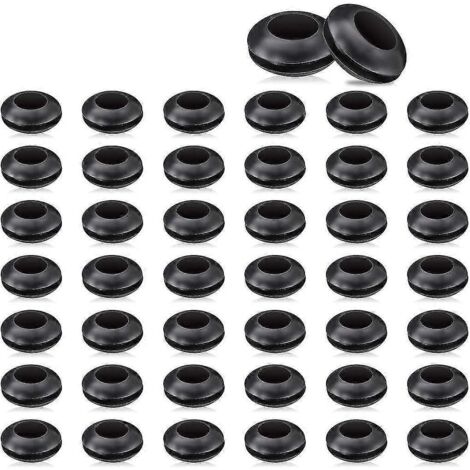 Lot de 50 joints de barboteur, anneaux de couvercle pour bocaux Mason, pailles, barboteur, bière, vin, plastique