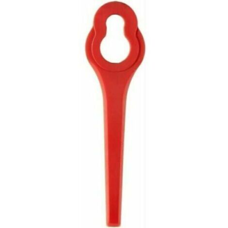 Lot de 50 Lames compatible pour Ferrex Aldi Far 20-i Coupe Bordure, lames de rechange pour Coupe Bordure sans fil Ferrex,-Crezuo