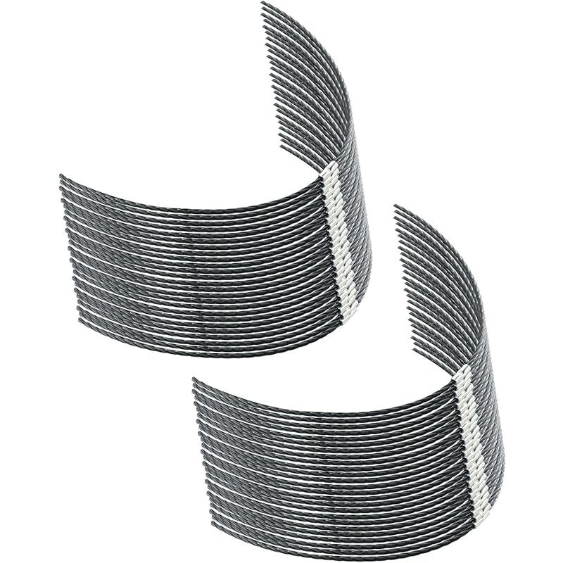 Lot de 50 - Pour Bosch F016800431 Fils de Rechange pour Débroussailleuse afs 23 à 37 (37cm x 3,5mm)