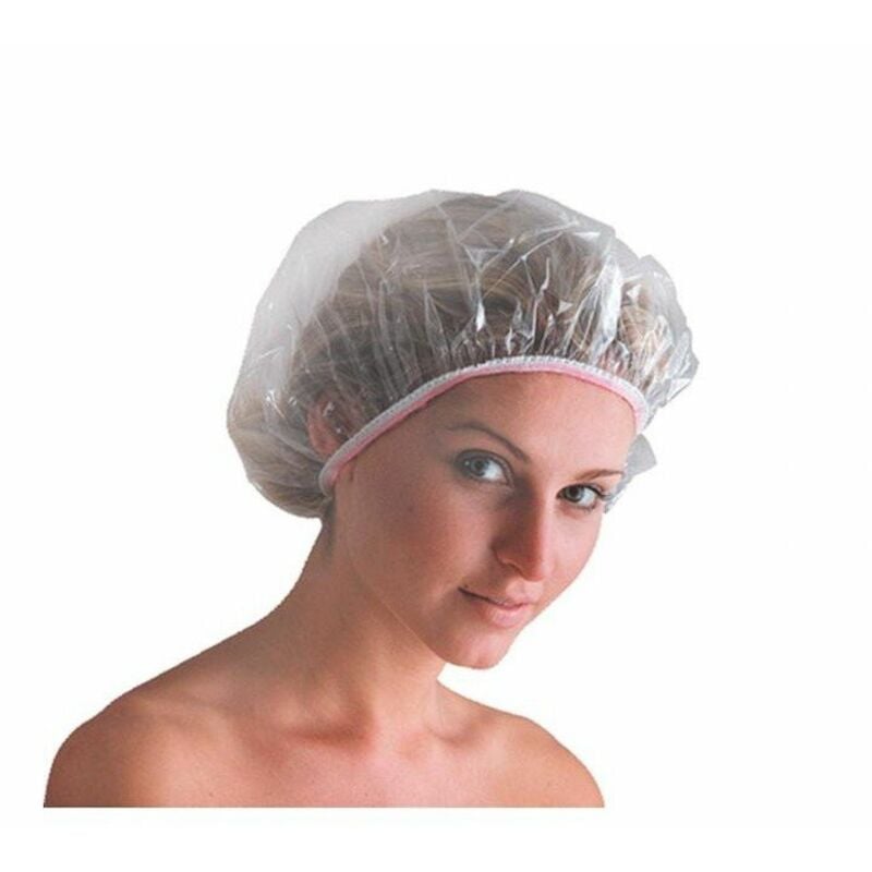 Lot de 500 charlottes imperméables en plastique jetables Vivezen