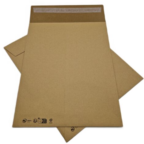 Lot de 500 Pochettes 24 260 x 330 mm sans fenêtre Kraft 90gr