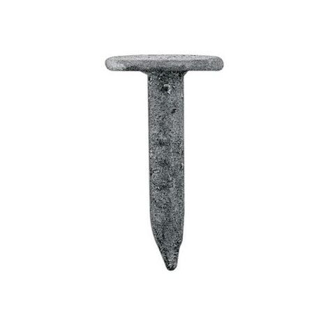 Lot De 500 Pointes Bardeau Asphalte, Bol-Fixations Tête Plate Large, 3 X 19 Mm