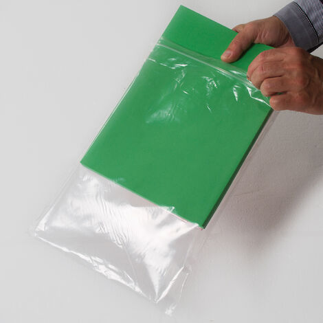 Lot de 500 Sachets plastiques à fermeture ZIP 250x350mm standard 50µ