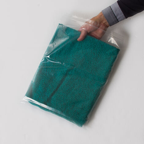 Lot de 500 Sachets plastiques à fermeture ZIP 300x400mm trà¨s résistants 90µ