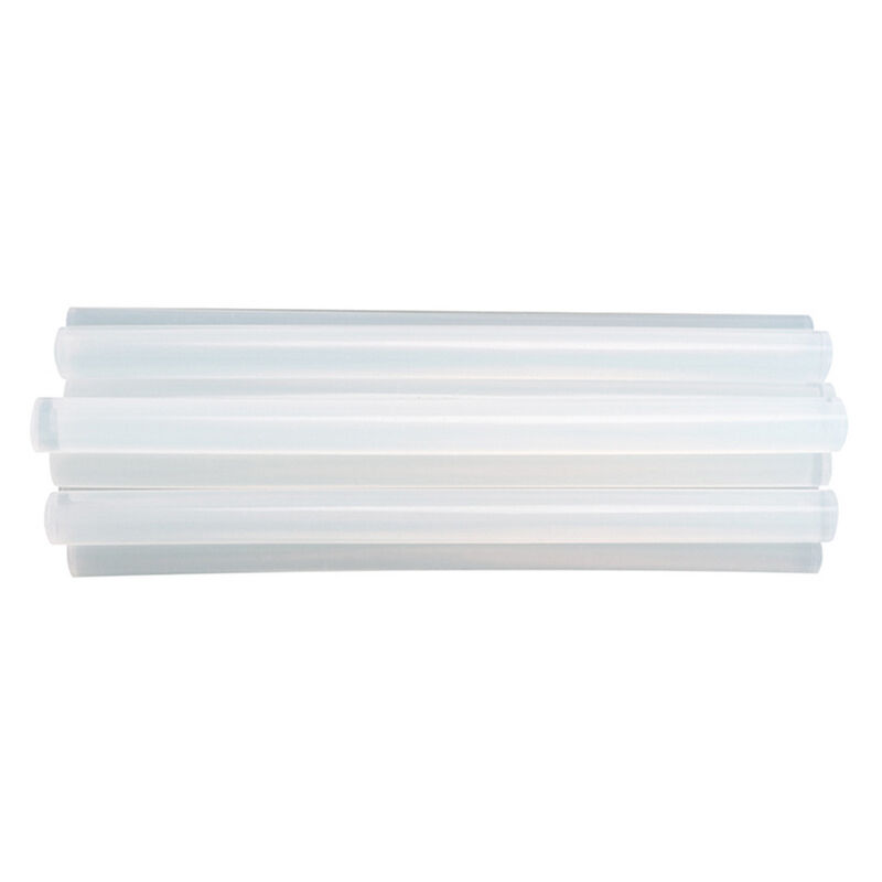 Lot de 55 bâtons de colle - 11 x 200 mm - Rond - Sans solvant - Transparent - Séchage rapide - Pour pistolets à colle