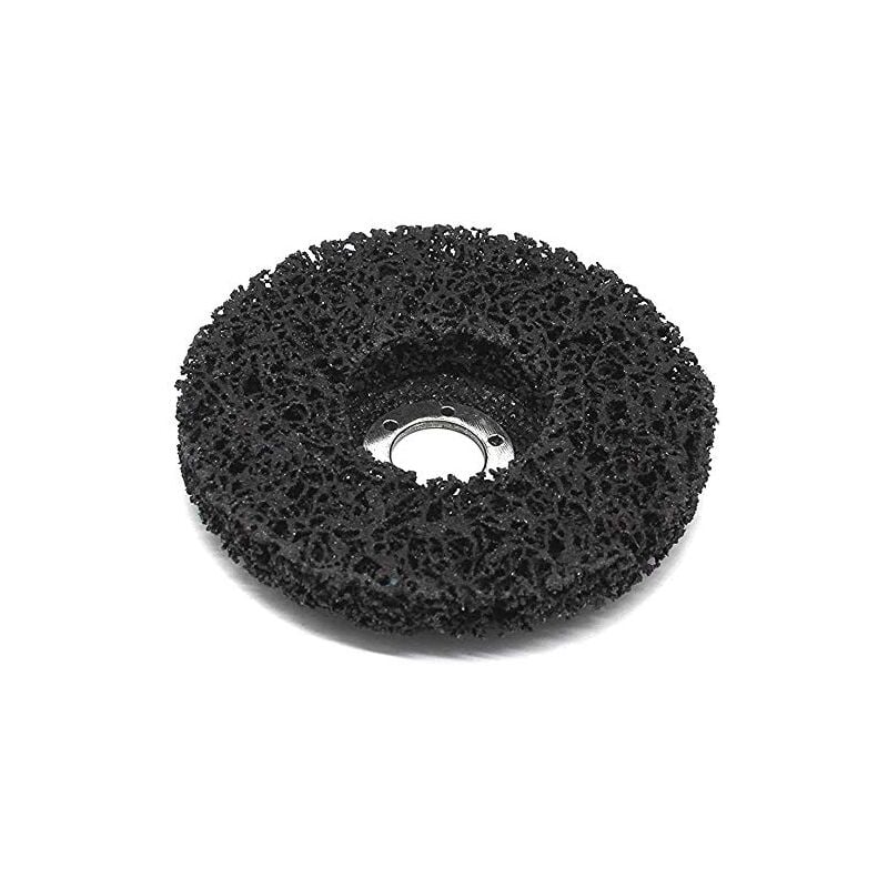 Lot de 5 disques de nettoyage, diamètre : 125 mm, dsque csd, noir, très grand, pour meuleuse d'angle(M22)