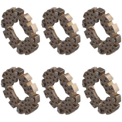 Lot de 6 adaptateurs pour lames de scie oscillantes Sonicrafter