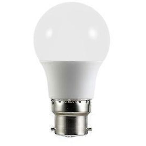 Lot de 6 ampoules à baïonnette B22 5W, LED blanches 3000K pour éclairage de golf, équivalent 40W incandescent, 500 lm, économie d'énergie, mini-ampoules G45 non dimmables, Fli-AquaForge