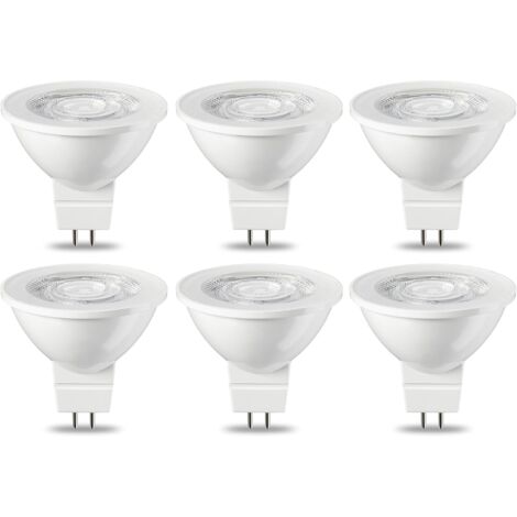 Lot de 10 minis spots LED SILVIA 1W orientable carré mat chrome