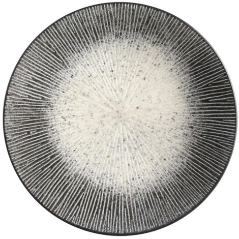 Lot de 6 Assiettes à Dessert "Atelier" 20,5cm Gris