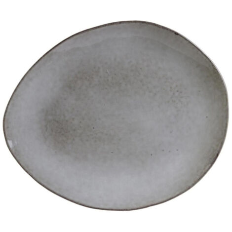 Lot de 6 Assiettes à Dessert "Au Grès" 22cm Gris