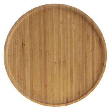 Lot de 6 Assiettes à Dessert "Bambou" 19cm Naturel