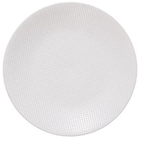 Lot de 6 Assiettes à Dessert "Céleste" 21cm Blanc