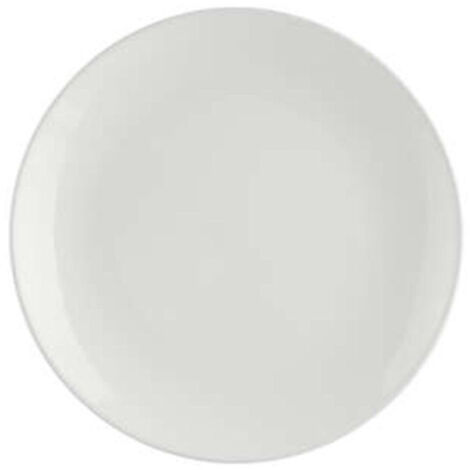 Lot de 6 Assiettes à Dessert "Colorama" 20cm Blanc