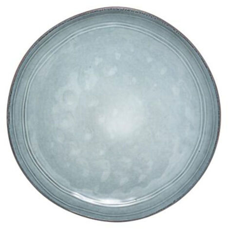 Lot de 6 Assiettes à Dessert "Flower" 21cm Bleu