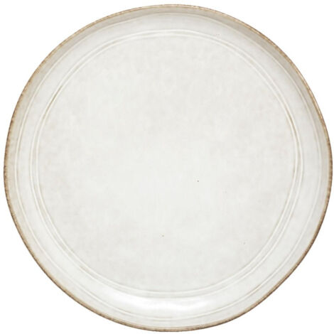 Lot de 6 Assiettes à Dessert "Flower" 21cm Gris
