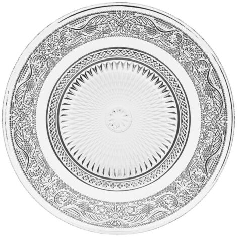 Lot de 6 Assiettes à Dessert "Renaissance" 20cm Transparent