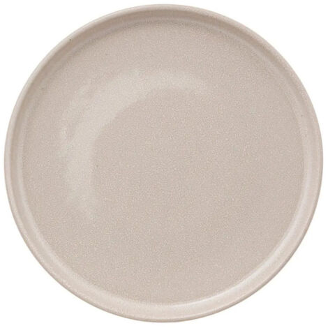 Lot de 6 Assiettes à Dessert "Terre Inconnue" 21cm Beige