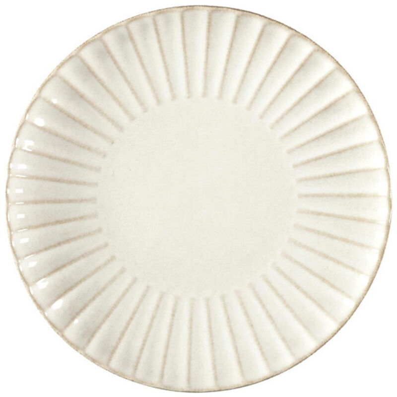 Lot de 6 Assiettes à Dessert 'Vlora' 21cm Beige