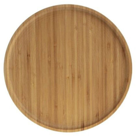Lot de 6 Assiettes "Bambou" 26cm Naturel
