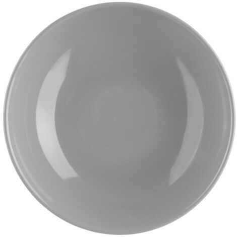 Lot de 6 Assiettes Creuses "Colorama" 20cm Gris