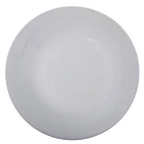 Lot de 6 Assiettes Creuses "Jeanne" 20cm Blanc