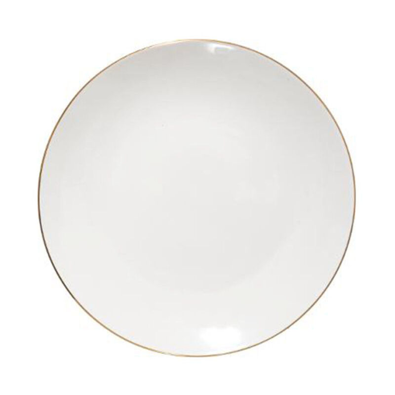 Lot de 6 Assiettes à Dessert "Petit Salon" 19cm Blanc Lot de 6 Assiettes à Dessert "Petit Salon" 19cm Blanc