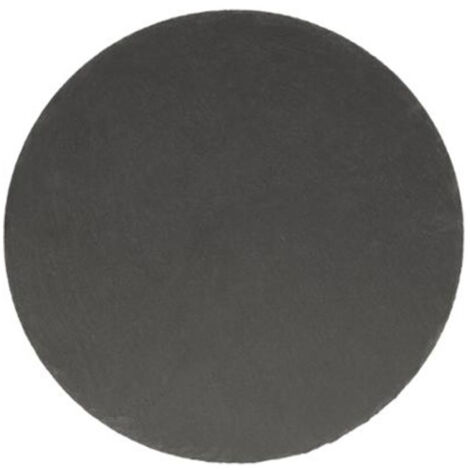 Lot de 6 Assiettes Plates "Ardoise" 28cm Gris