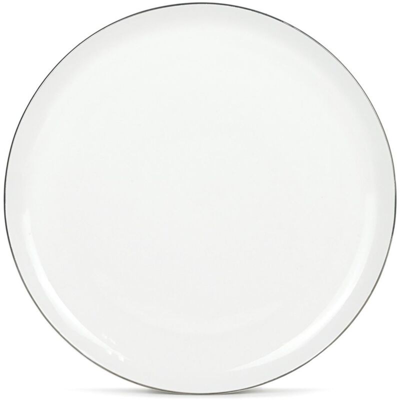 LAGUIOLE CUISSON - Lot de 6 assiettes plates blanc - "Sélène"