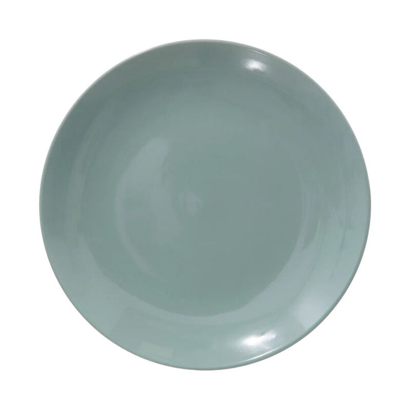 Secret De Gourmet - Lot de 6 Assiettes Plates 'Colorama' 27cm Vert Menthe