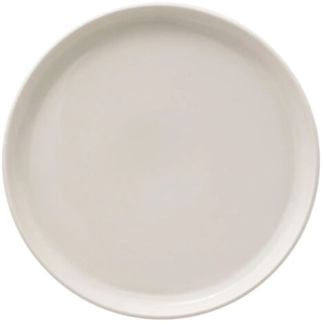 Lot de 6 Assiettes Plates "Nora" 27cm Blanc