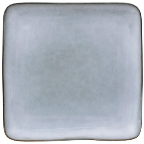 Lot de 6 Assiettes Plates "Océane" 27cm Bleu
