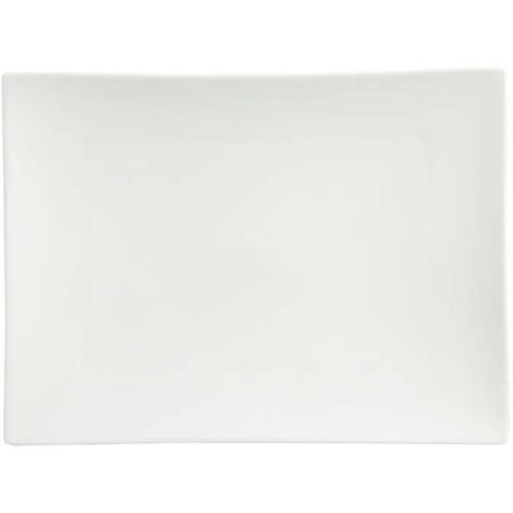 Lot de 6 Assiettes Plates "Tokyo" 28cm Blanc