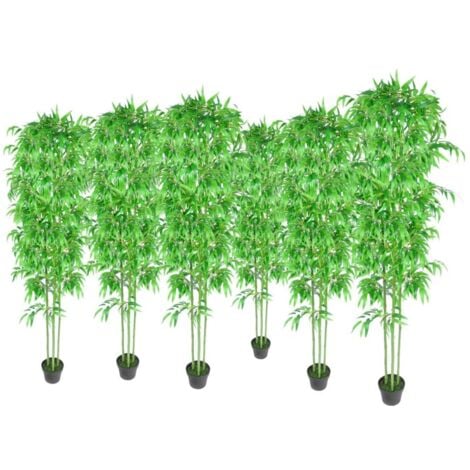 vidaXL Lot de 3 topiaires pyramidales en buis Artificiel Plantes artificielles