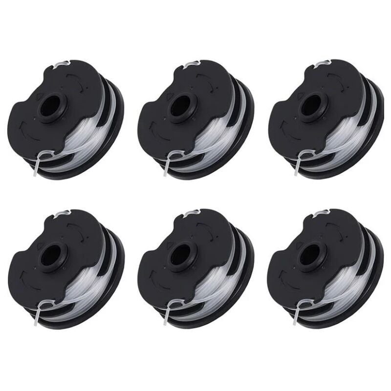 Lot de 6 bobines de rechange pour débroussailleuse sans fil Parkside prta 20-Li C3 IAN351753